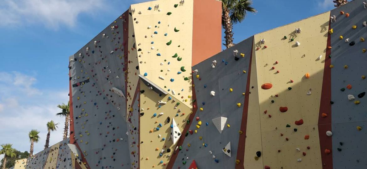 Walltopia climbing walls in Morocco